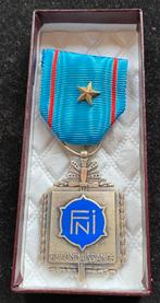 Medaille van de National Federation of War Invalids, Ophalen of Verzenden, Zilver