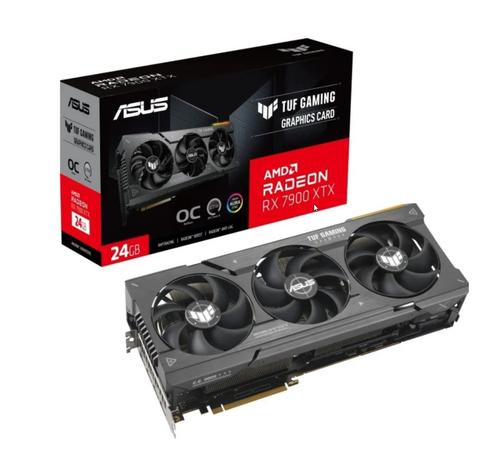 ASUS TUF Gaming Radeon RX 7900 XTX OC Edition - Videokaart, Computers en Software, Videokaarten, Gebruikt, AMD, GDDR6, HDMI, DisplayPort