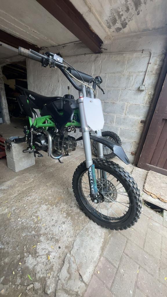 Pitbike 125cc te koop, Vélos & Vélomoteurs, Mini Bikes, Midi Bikes & Pit Bikes, Comme neuf, Pit Bike, Enlèvement