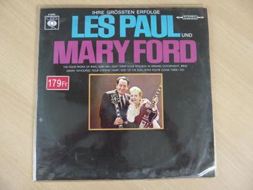 LES PAUL & MARY FORD : LEUR GRANDE CARRIÈRE (ALBUM DE 12 POU