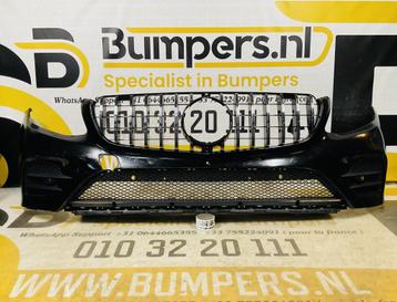 BUMPER Mercedes GLC W253 AMG 6xpdc 2016-2019 VOORBUMPER 1-B4