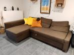 Slaapzetel (bruin) - Friheten Ikea, Huis en Inrichting, Slaapkamer | Slaapbanken, Ophalen, Zo goed als nieuw, Bruin