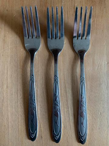 Set van 3 vorken beschikbaar voor biedingen