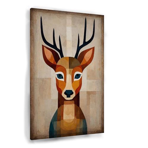 Toile de style Deer Paul Klee, 60 x 90 cm - 18 mm., Maison & Meubles, Accessoires pour la Maison | Décorations murale, Neuf, Envoi