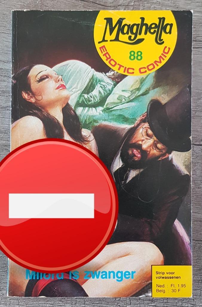 Maghella 88: Milord is zwanger, Boeken, Stripverhalen, Gelezen, Eén stripboek, Verzenden