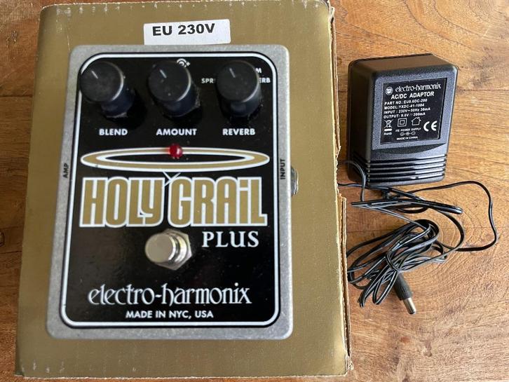 Electro-Harmonix Holy grail plus, Muziek en Instrumenten, Effecten, Gebruikt, Reverb, Ophalen