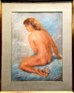 Pasteltekening: Naakte Vrouw 69x87, Ophalen