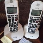 2 telefoons, Enlèvement, Comme neuf, 2 combinés