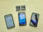 3x Samsung Galaxy Xcover 3 - 4G/Android/Waterdicht, Télécoms, Téléphonie mobile | Samsung, Android OS, Bleu, Utilisé, 3 à 6 mégapixels