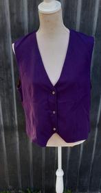 Giletje dames L, Kleding | Dames, Ophalen of Verzenden, Zo goed als nieuw, Maat 42/44 (L), Paars