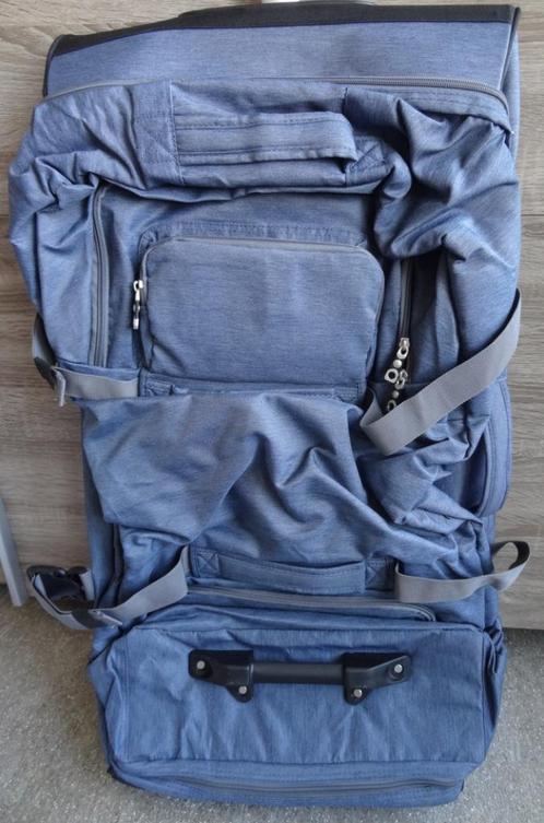 Trolley, Handtassen en Accessoires, Koffers, Nieuw, Zacht kunststof, Uitschuifbare handgreep, Wieltjes, Ophalen of Verzenden