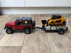 Bruder Jeep Wrangler Unlimited SET, Ophalen, Zo goed als nieuw