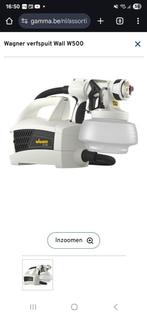 Wagner wall sprayer w500, Ophalen