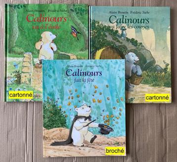 3 albums grand format CALINOURS - 3 ans beschikbaar voor biedingen