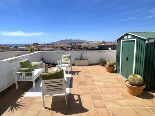 Penthouse in Palomares met terras, solarium en zeezicht, Immo, Buitenland, Spanje, Appartement, Dorp