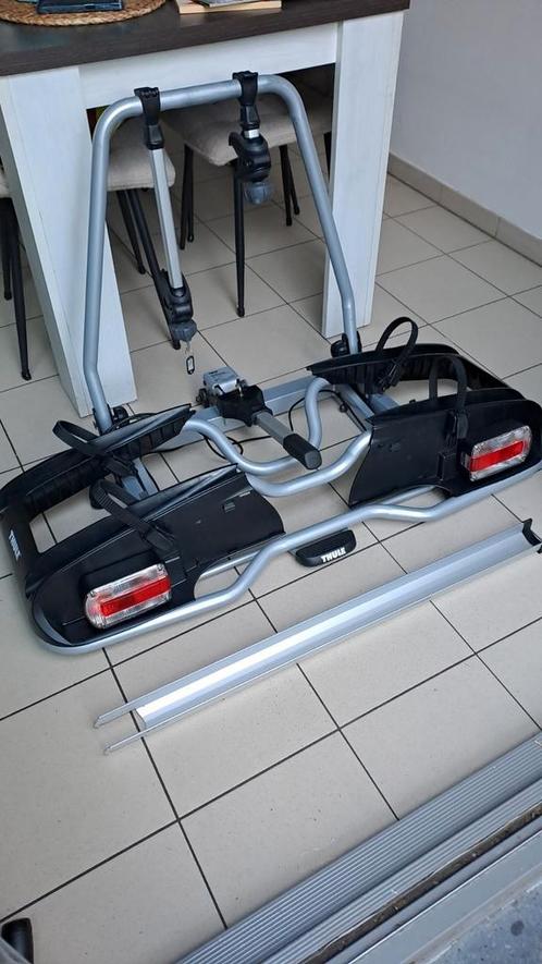 Fietsdrager Thule EP 916 + oprijgoot, 2 E-Bike, KANTELBAAR, Auto diversen, Fietsendragers, Zo goed als nieuw, Ophalen