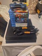 PS4 Slim 1T + 12 games + 1 controller, Ophalen, Gebruikt, Slim