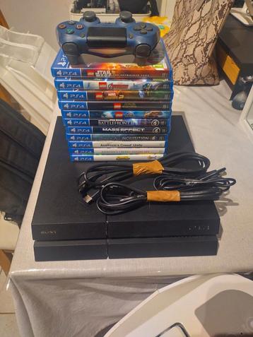 PS4 Slim 1T + 12 games + 1 controller beschikbaar voor biedingen