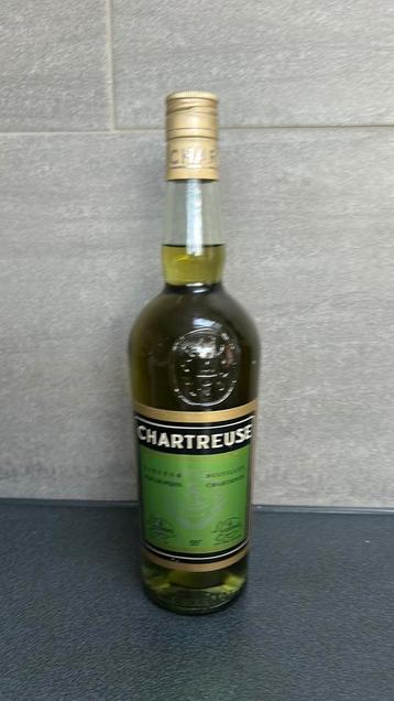 Bouteille vintage de Chartreuse verte 55%, Envoi