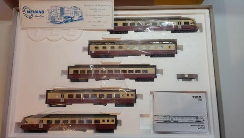 Train TEE „Gotthardo” Trix 22135 - HO - Speciale editie, Hobby en Vrije tijd, Modeltreinen | H0, Nieuw, Treinset, Gelijkstroom