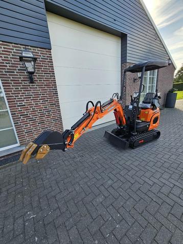 Minigraafmachine Kingway VIP10 JOYSTICK 3 bakken 3j GARANTIE beschikbaar voor biedingen