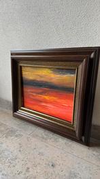 Schilderij met mooie klassieke kader, Antiek en Kunst, Kunst | Schilderijen | Klassiek, Ophalen