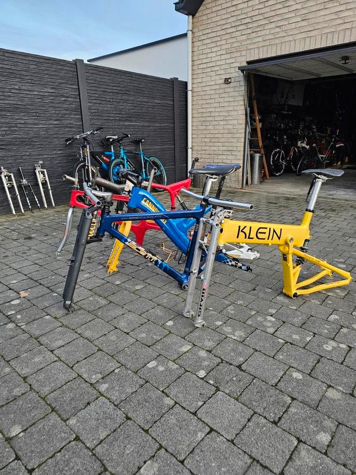 Retro mtb projecten, af te bouwen of kompleet naar wens, Fietsen en Brommers, Fietsonderdelen, Gebruikt, Mountainbike, Frame, Ophalen