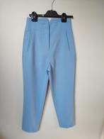 Broek van ZARA - high waist - 1 keer gedragen, Vêtements | Femmes, Culottes & Pantalons, Zara, Taille 34 (XS) ou plus petite, Bleu