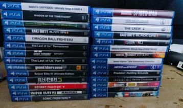 jeu playstation 4 voir prix dans description  beschikbaar voor biedingen