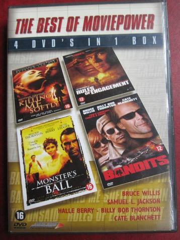 The Best of Moviepower (4 films op 4 Disc) beschikbaar voor biedingen