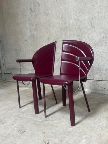 2 designstoelen MARIO MORBIDELLI beschikbaar voor biedingen
