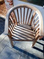 Tuin stoelen in Teak, Tuin en Terras, Tuinstoelen, Ophalen, Zo goed als nieuw
