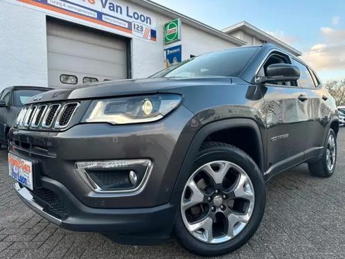 Jeep Compass 1.4 Turbo 4x4 Limited Carplay, Auto's, Jeep, Bedrijf, Te koop, Compass, 4x4, ABS, Achteruitrijcamera, Adaptieve lichten