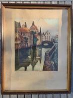 Ets: Bruges "Quai Main d’Or", Antiek en Kunst, Ophalen