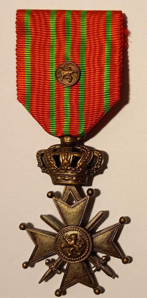Décoration, Croix de guerre belge 1914-1918, Boeken, Oorlog en Militair, Gelezen, Landmacht, Ophalen of Verzenden