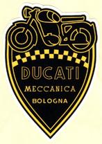 Ducati Meccanica Bologna sticker #2, Motoren, Accessoires | Stickers, Verzenden