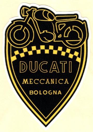 Ducati Meccanica Bologna sticker #2 beschikbaar voor biedingen