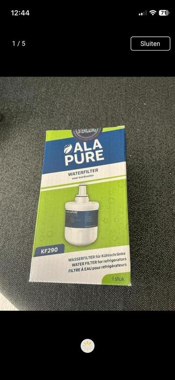 Waterfilter AlaPure beschikbaar voor biedingen