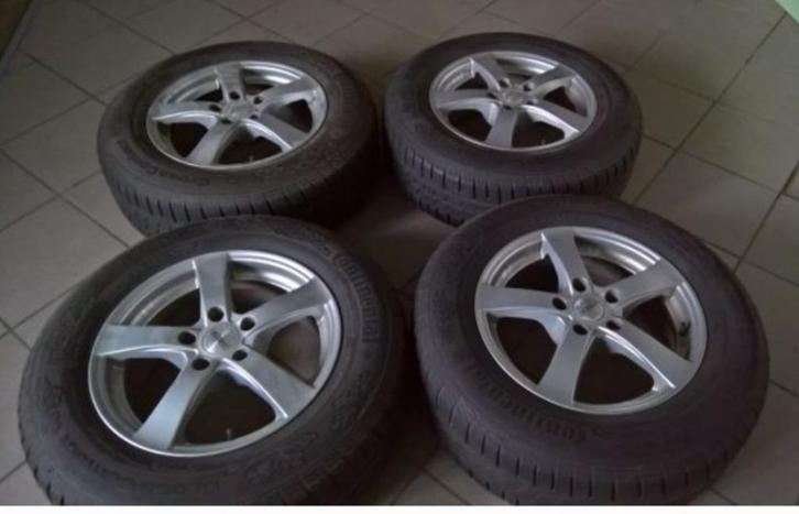 Winterbanden Continental, Auto-onderdelen, Banden en Velgen, Banden en Velgen, Winterbanden, 16 inch, 215 mm, Gebruikt, Ophalen