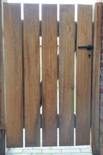 eiken houten poortje, 2 jaar oud, Gebruikt, Hout, Ophalen