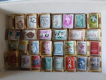 Belgische postzegels 1950-75 in bakjes beschikbaar voor biedingen