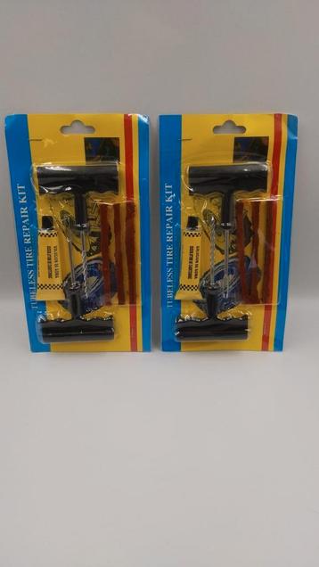 Lot 2 kit réparation pneus  beschikbaar voor biedingen