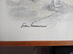 Grote tekening van Ezio Vannucci, Antiek en Kunst, Kunst | Tekeningen en Fotografie, Ophalen of Verzenden