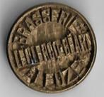 Unieke Oude stempel BRASSERIE LECLERCQ-BEART *LEUZE*, Ophalen of Verzenden