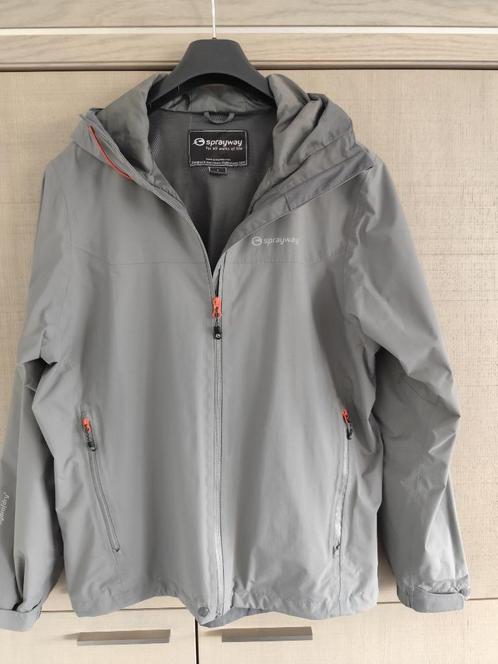 Herenjas Sprayway, maat L, Kleding | Heren, Jassen | Zomer, Zo goed als nieuw, Maat 52/54 (L), Grijs, Ophalen of Verzenden