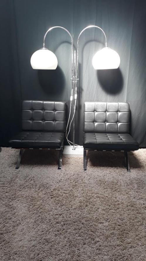 Walter Frey ' lobby chair '  1954   2x, Huis en Inrichting, Fauteuils, Gebruikt, Metaal, Ophalen