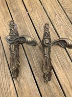 Koperen oude deurklinken, Ophalen, Koper