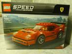 lego speed champions 75890 ferrar F40, Ophalen of Verzenden, Nieuw, Complete set, Lego
