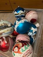 Glazen kerstballen, Diversen, Kerst, Ophalen, Zo goed als nieuw