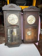 2 oude klokken inclusief sleutel, Antiek en Kunst, Ophalen